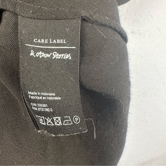 & Other Stories Mini Dress Spaghetti Straps Skater - Picture 5 of 7